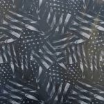 American Flag Pattern on Light Gray .080 +$13.50