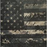Subdued American Flags on Light Gray .080 +$13.50